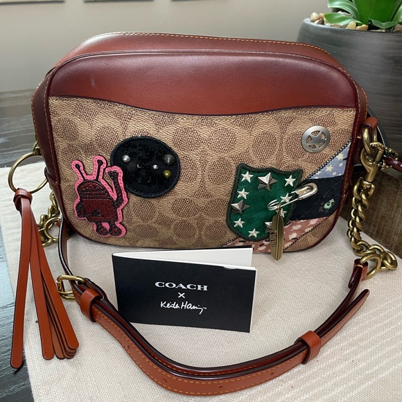 Coach Handbags - 💯 authentic limited edition Coach collaboration with Keith Haring crossbody
